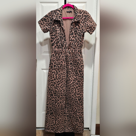 Nasty Gal Leopard Print Jumpsuit - Picture 4 of 13